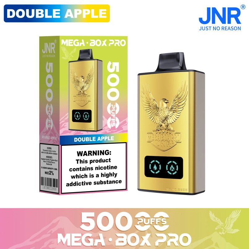 JNR 50000 Puffs 50K Mega Box Pro Wholesale Vape Online Dual Mesh Coil