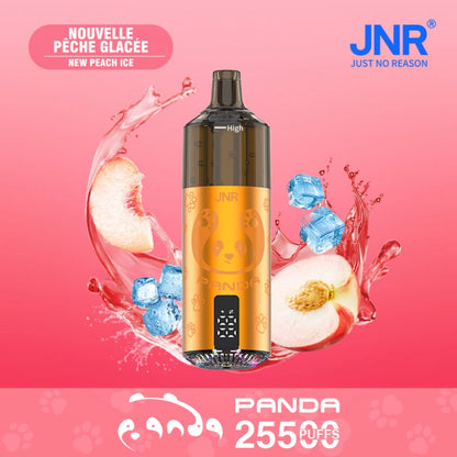 JNR Panda Pod Kit TPD Certified Vape 25500 Puffs 2ml Prefilled Pod 10ml Refillable Bottle 850mAh Rechargeable Battery