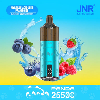 JNR Panda Pod Kit TPD Certified Vape 25500 Puffs 2ml Prefilled Pod 10ml Refillable Bottle 850mAh Rechargeable Battery