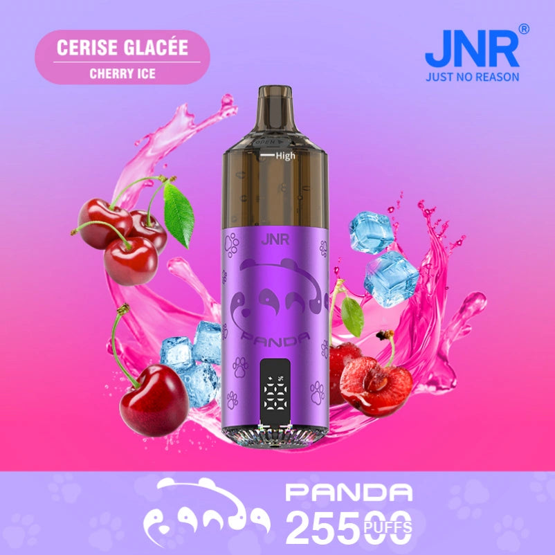 JNR Panda Pod Kit TPD Certified Vape 25500 Puffs 2ml Prefilled Pod 10ml Refillable Bottle 850mAh Rechargeable Battery