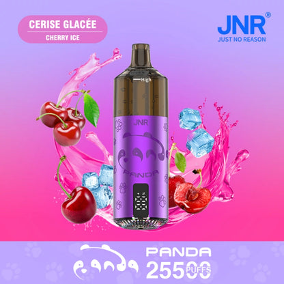 JNR Panda Pod Kit TPD Certified Vape 25500 Puffs 2ml Prefilled Pod 10ml Refillable Bottle 850mAh Rechargeable Battery