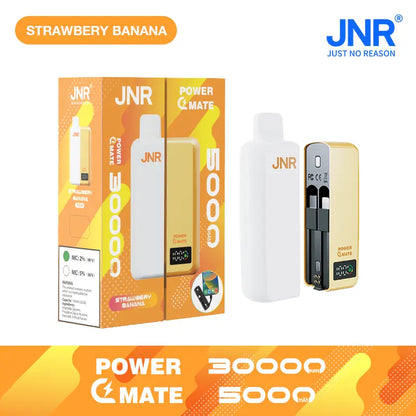 JNR Power Mate 30000 Puffs 30K Smart Screen Pod Vape 5000mAh Power Bank Wholesale