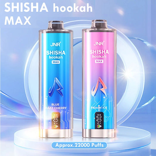 JNR Shisha Hookah Max 22000 Puffs 22K Smart Screen Disposable Vape Wholesale