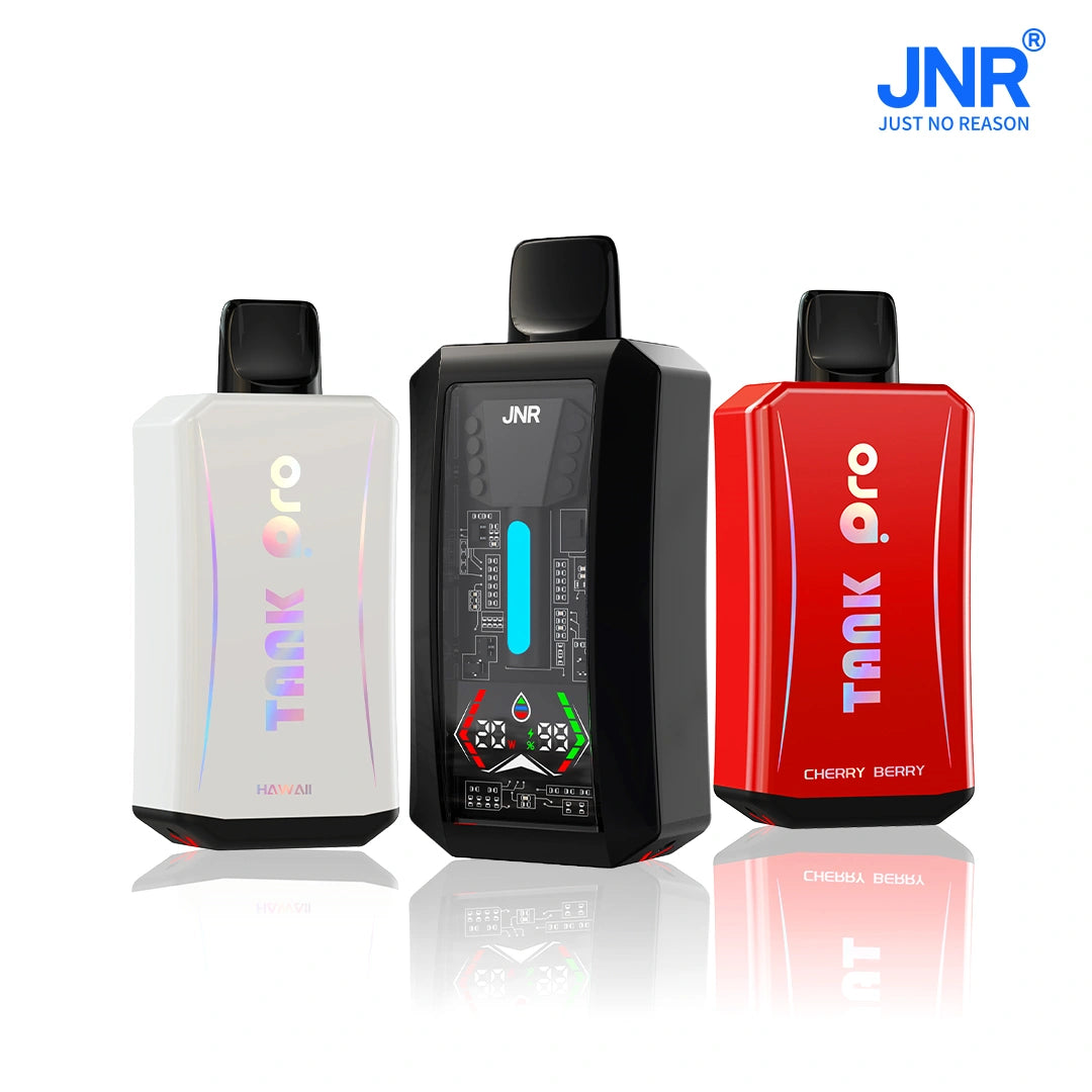 JNR Tank Pro 33000 Puffs 33K Disposable Vape Digital Screen Wholesale E Cigarette Dual Mesh Coil