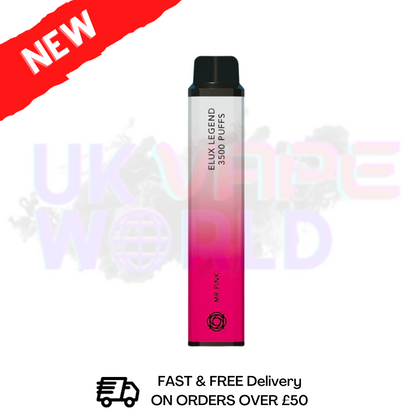 Elux Legend 3500 Puff (NEW) Mr PINK Bar