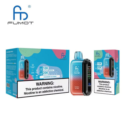 Puff 20k Fumot Tornado 20000 Puffs Smart Display Disposable Vape