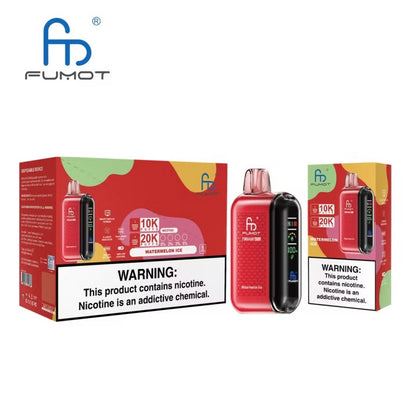 Puff 20k Fumot Tornado 20000 Puffs Smart Display Disposable Vape
