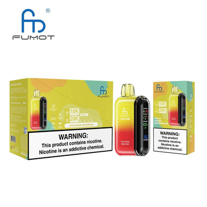 Puff 20k Fumot Tornado 20000 Puffs Smart Display Disposable Vape