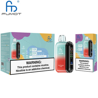 Puff 20k Fumot Tornado 20000 Puffs Smart Display Disposable Vape