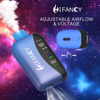 Puff 25k Hifancy 25000 Puffs Rainbow EU Disposable Vape Full Smart Screen Touch Switch