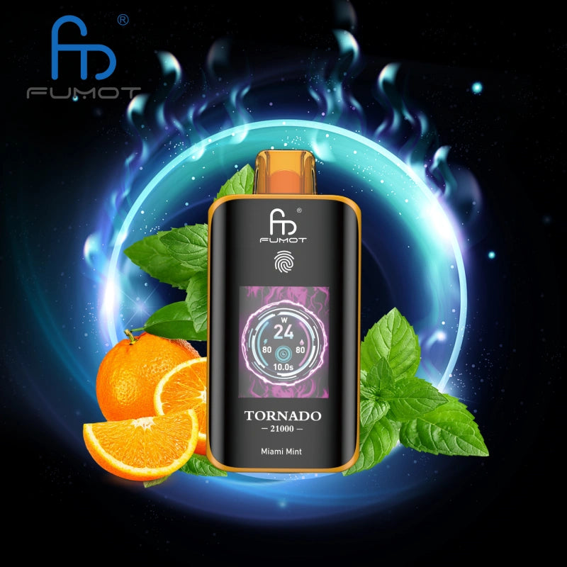 Puffs 25k Fumot Tornado 25000 Puffs Game Mode Disposable Vape Touch Switch