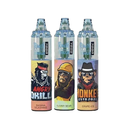 RAndM Tornado 7000 Puffs Disposable Vape Box Of 10
