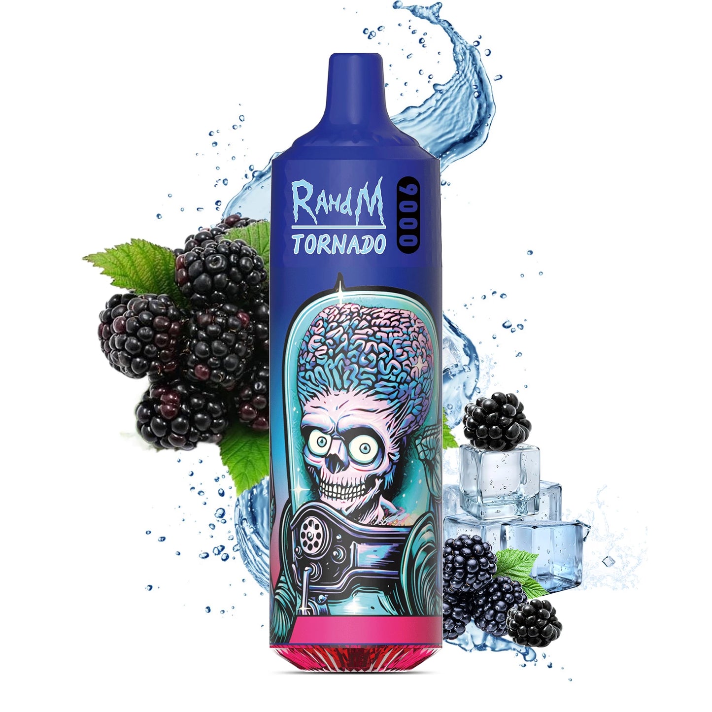 RahdM Tornado 9000 bouffées saveurs multiples 2% Faible teneur en nicotine Rechargeable jetable Vape Pen gros