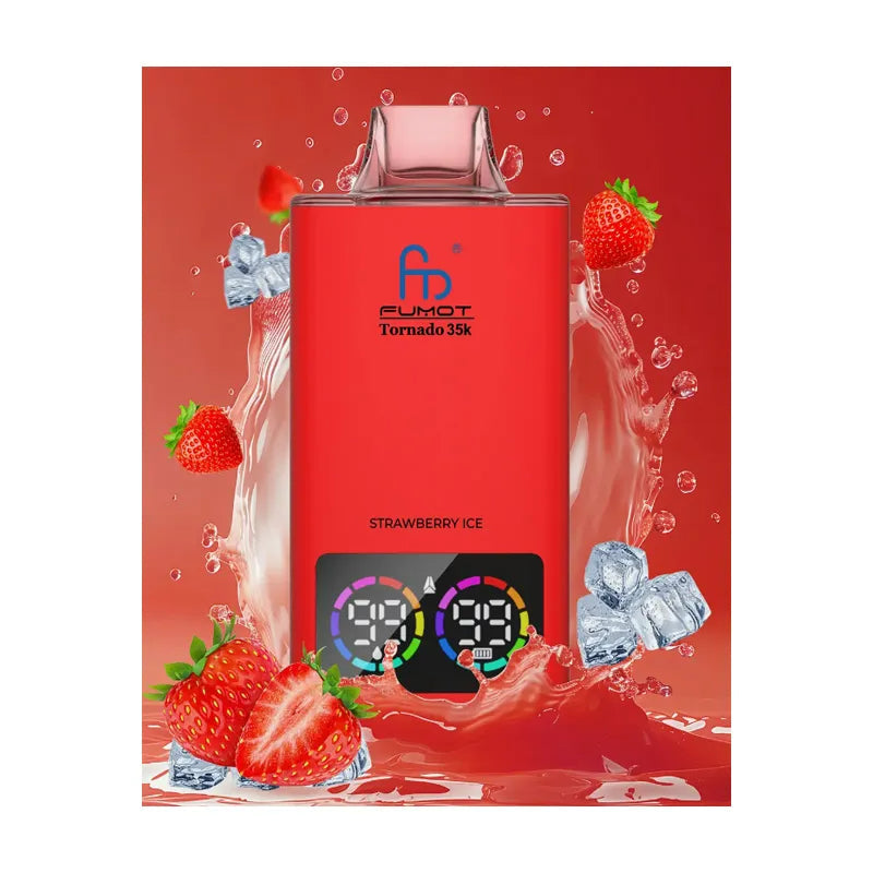Fumot Tornado 35k Disposable Vape Fumot  Vape With Digital  20 flavor Display