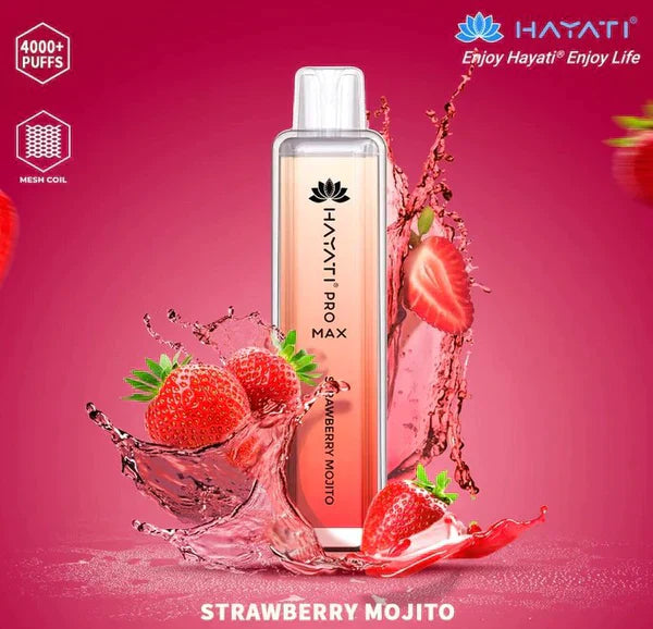 Hayati Pro Max 4000 Puffs  Box Of 10