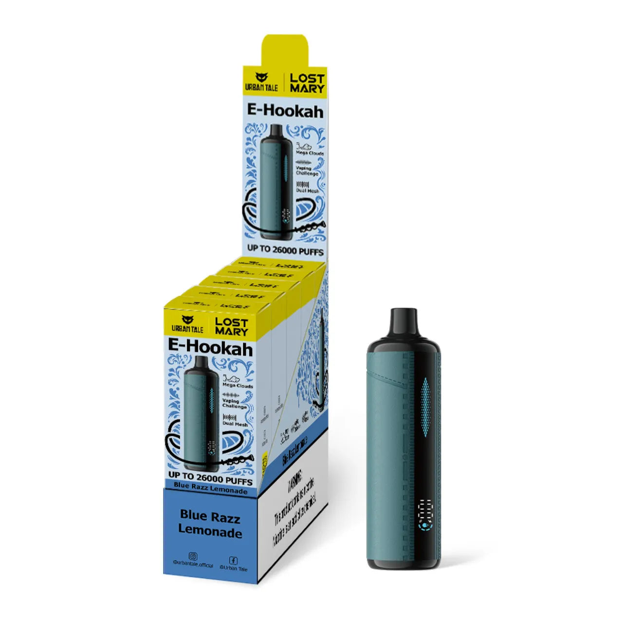 Lost Mary x Urban Tale E-Hookah 26K Disposable