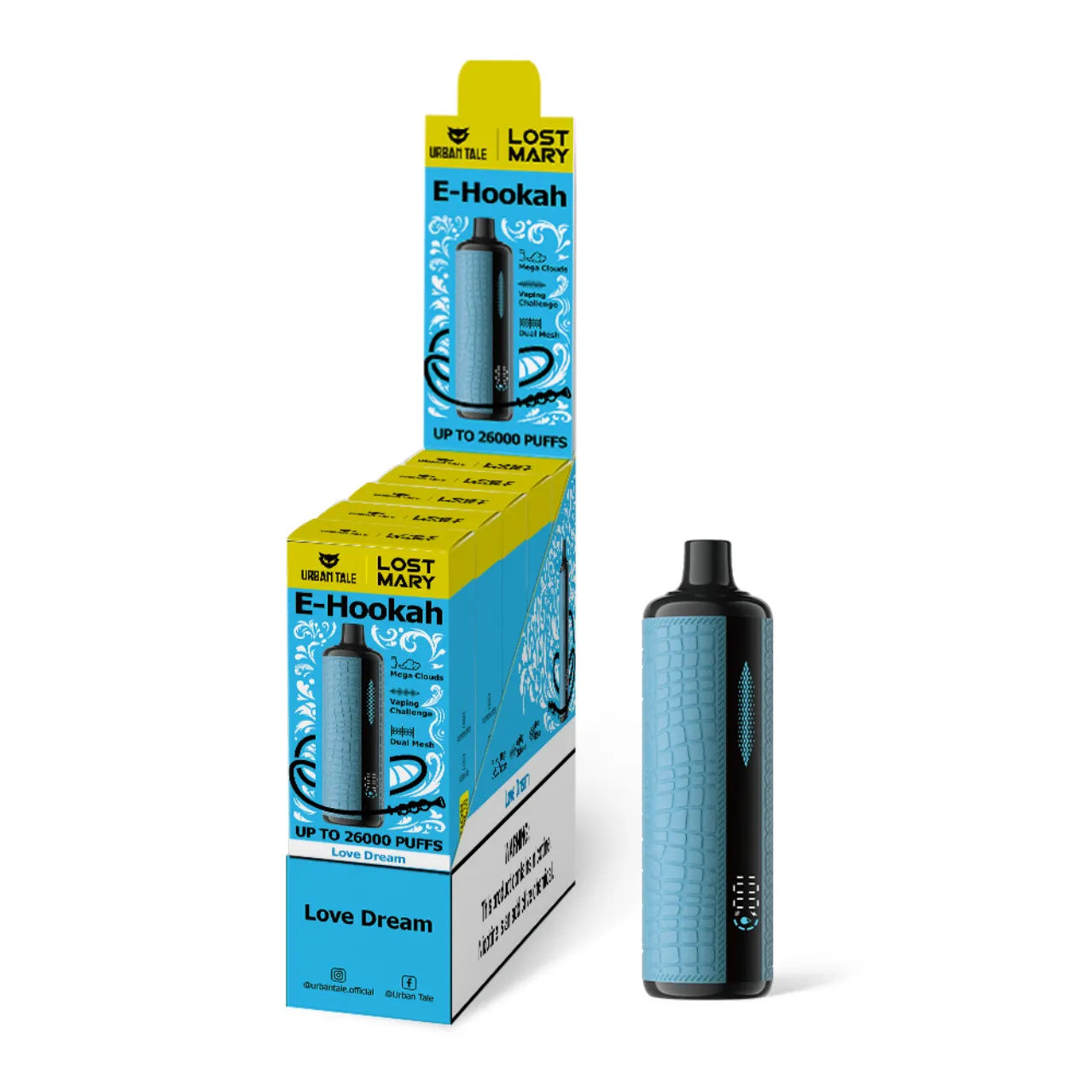 Lost Mary x Urban Tale E-Hookah 26K Disposable