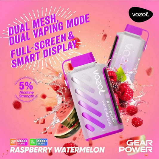 Vozol Gear 20000 Puffs 20K Power Smart Screen Wholesale Disposable Vape