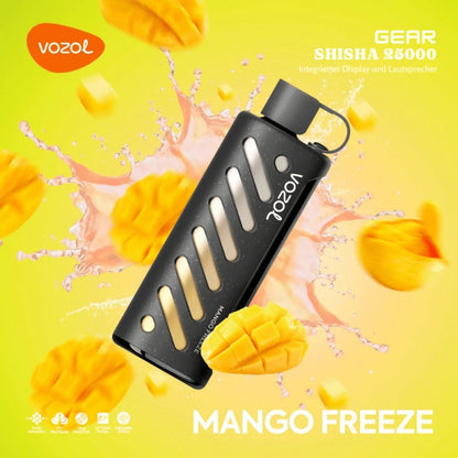 Vozol Shisha 25000 Puffs 25K Gear Smart Screen Disposable Vape Wholesale