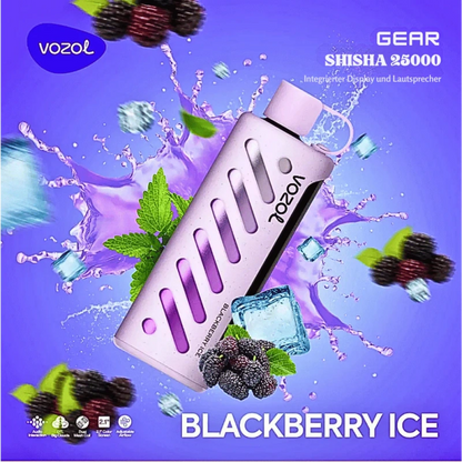 Vozol Shisha 25000 Puffs 25K Gear Smart Screen Disposable Vape Wholesale