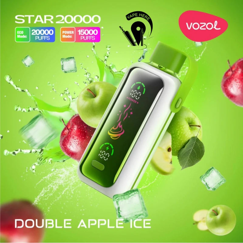 Vozol Star 20000 Puffs 20K Smart Screen Disposable Vape Wholesale Electronic Cigarette