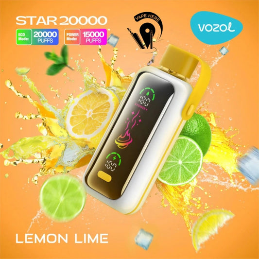 Vozol Star 20000 Puffs 20K Smart Screen Disposable Vape Wholesale Electronic Cigarette