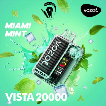 Vozol Vista 20000 Puffs 20K Smart Screen Disposable Vape Wholesale