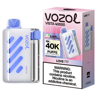 Vozol Vista 40000 Puffs 40K Wholesale Vape Smart Screen Adjustable Airflow 5% Nicotine