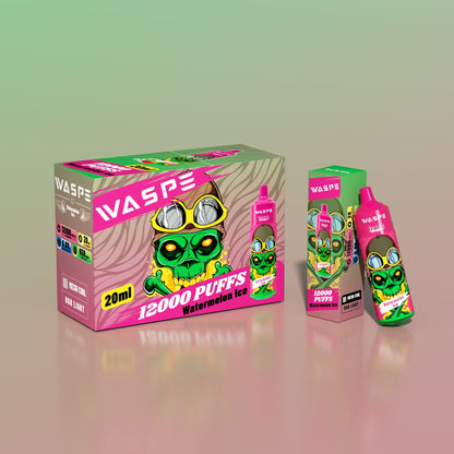 WASPE 12000 Puffs Disposable Vape New Electronic Cigarette Pen