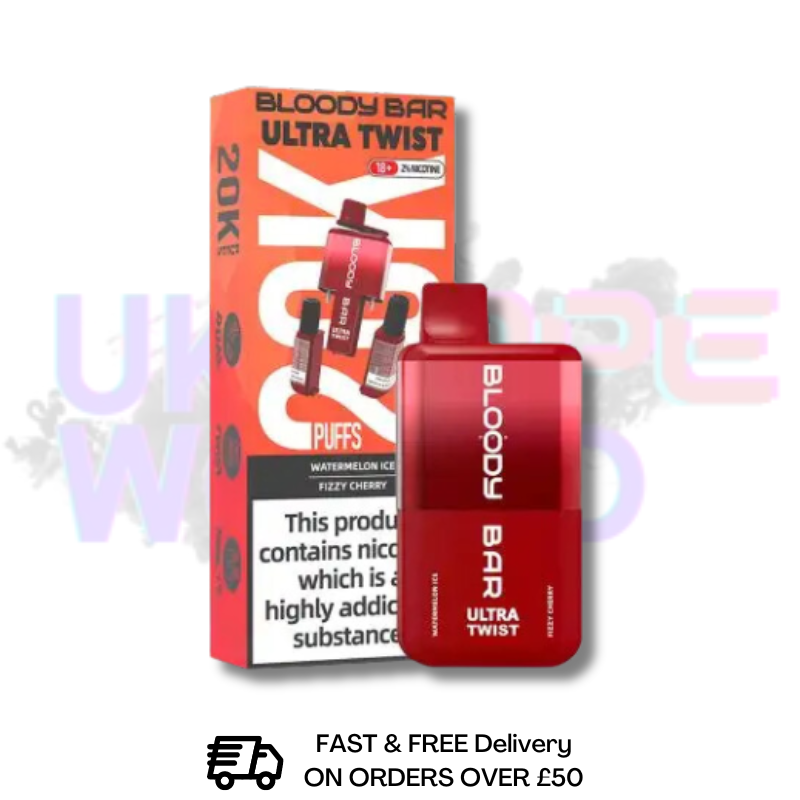 Bloody Bar 20K Puff Ultra Twist Disposable Bar