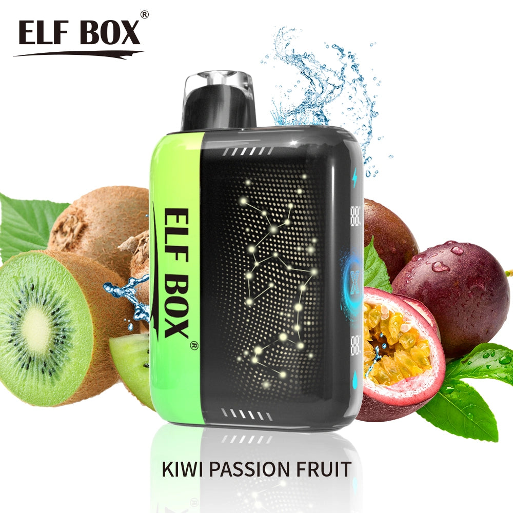 ELF BOX Pulse X 15000-25000 Bouffées 15K 25K Vape jetable 3D Curved Screen Cigarette électronique Wholesale