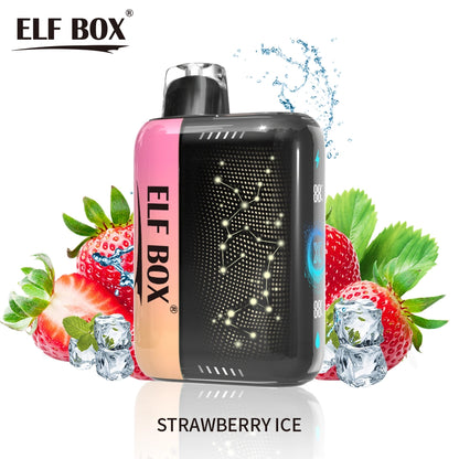 ELF BOX Pulse X 15000-25000 Bouffées 15K 25K Vape jetable 3D Curved Screen Cigarette électronique Wholesale
