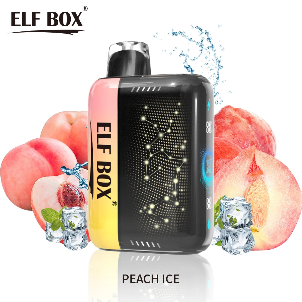 ELF BOX Pulse X 15000-25000 Bouffées 15K 25K Vape jetable 3D Curved Screen Cigarette électronique Wholesale