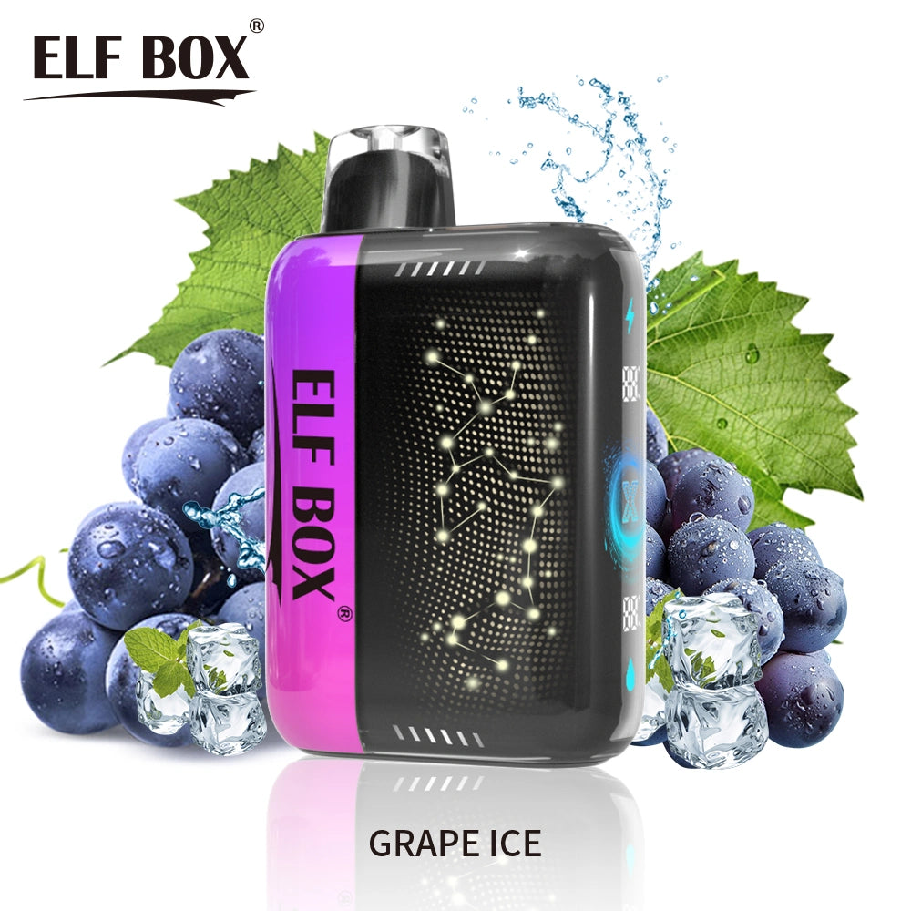 ELF BOX Pulse X 15000-25000 Bouffées 15K 25K Vape jetable 3D Curved Screen Cigarette électronique Wholesale