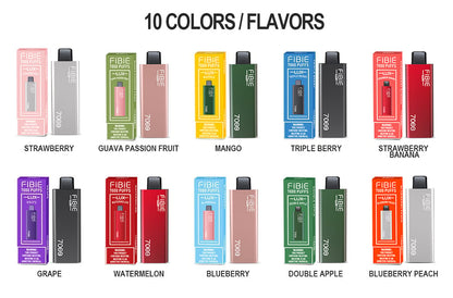 MANGO -FIBIE 7000 Puffs Disposable Vapor Wands(7000 PUFFS)