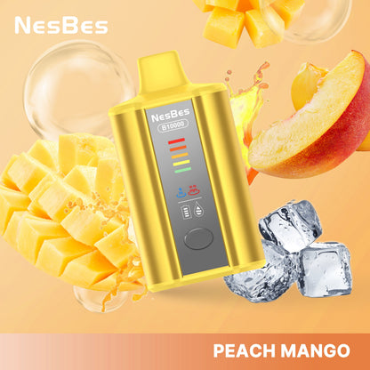 NESBES B10000 Puffs Disposable Vape Wholesale-700mAh battery, 17ml-E-liquid, Multiple Nicotine 8 Flavors