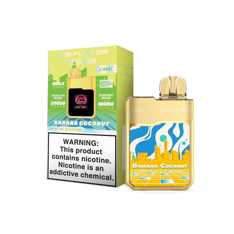 Digiflavor x Geek Bar Lush 20K Disposable Vape (5%, 20ml)