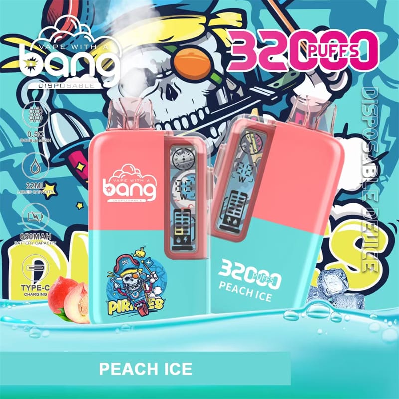 Bang 32000 Puffs 32K Smart Screen Vape jetable Wholesale E Cigarettes