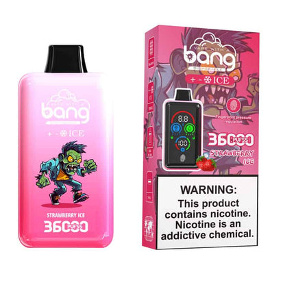 Bang 36000 Puffs 36K Full Smart Screen Ice Control Vape jetable Wholesale