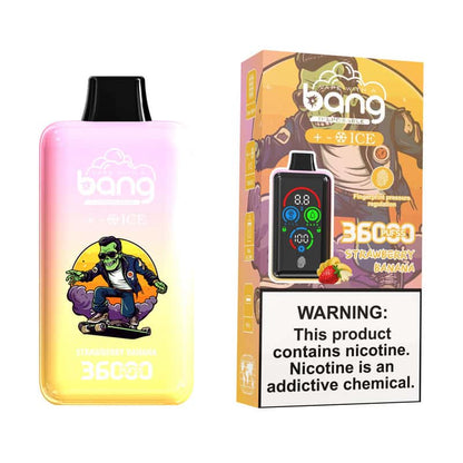 Bang 36000 Puffs 36K Full Smart Screen Ice Control Vape jetable Wholesale