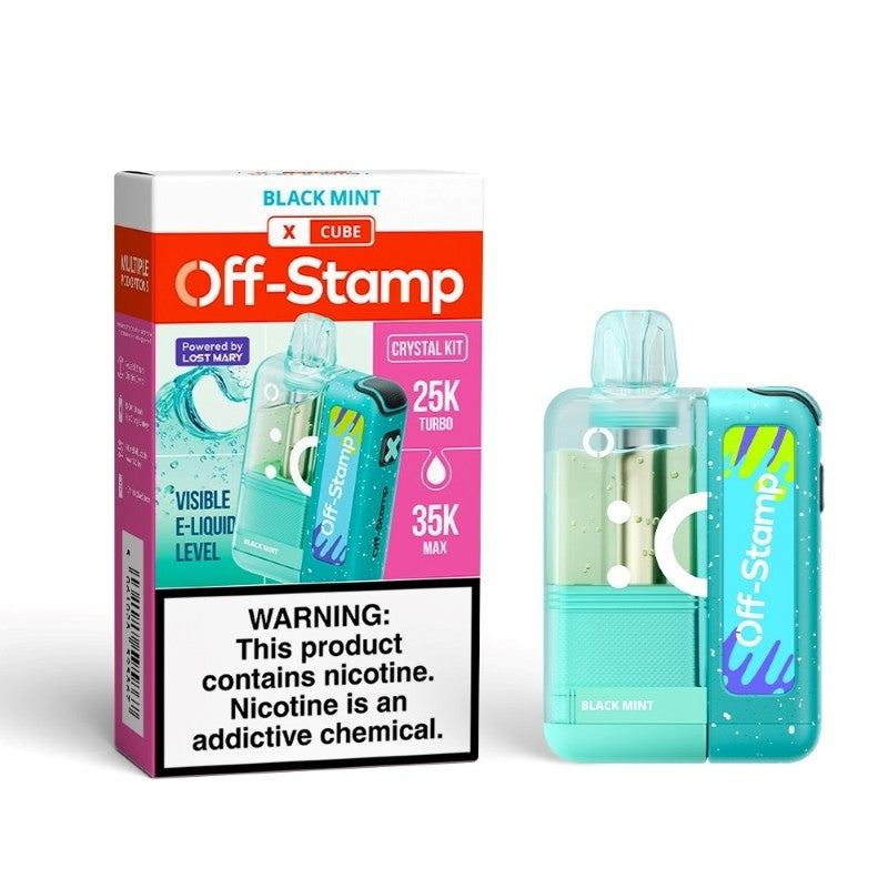 Off-Stamp X Cube Crystal Cube 35K Disposable Vape 17ml 5%