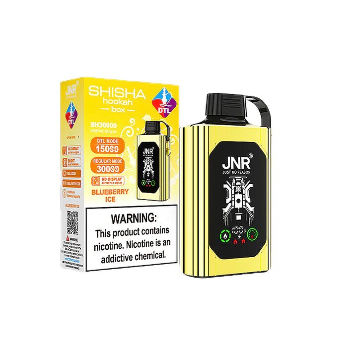 JNR Shisha Hookah Box SH30000 Disposable Vape 20ml 5%