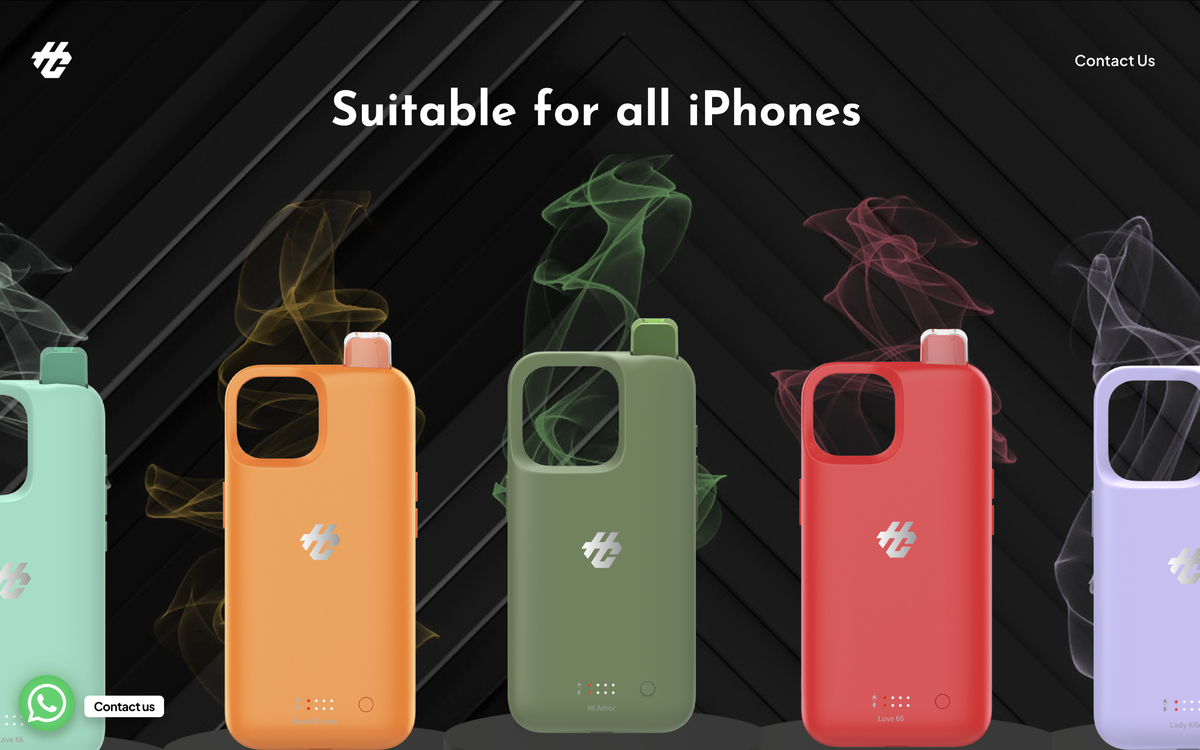 Humo iPhone 15 Case 30000 Puffs Disposable Vape Wholesale 2% and 5%nct-700mAh battery, 20ml E-liquid, Multiple Nicotine 5 Flavors