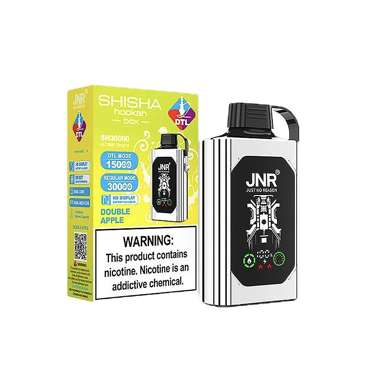JNR Shisha Hookah Box SH30000 Disposable Vape 20ml 5%