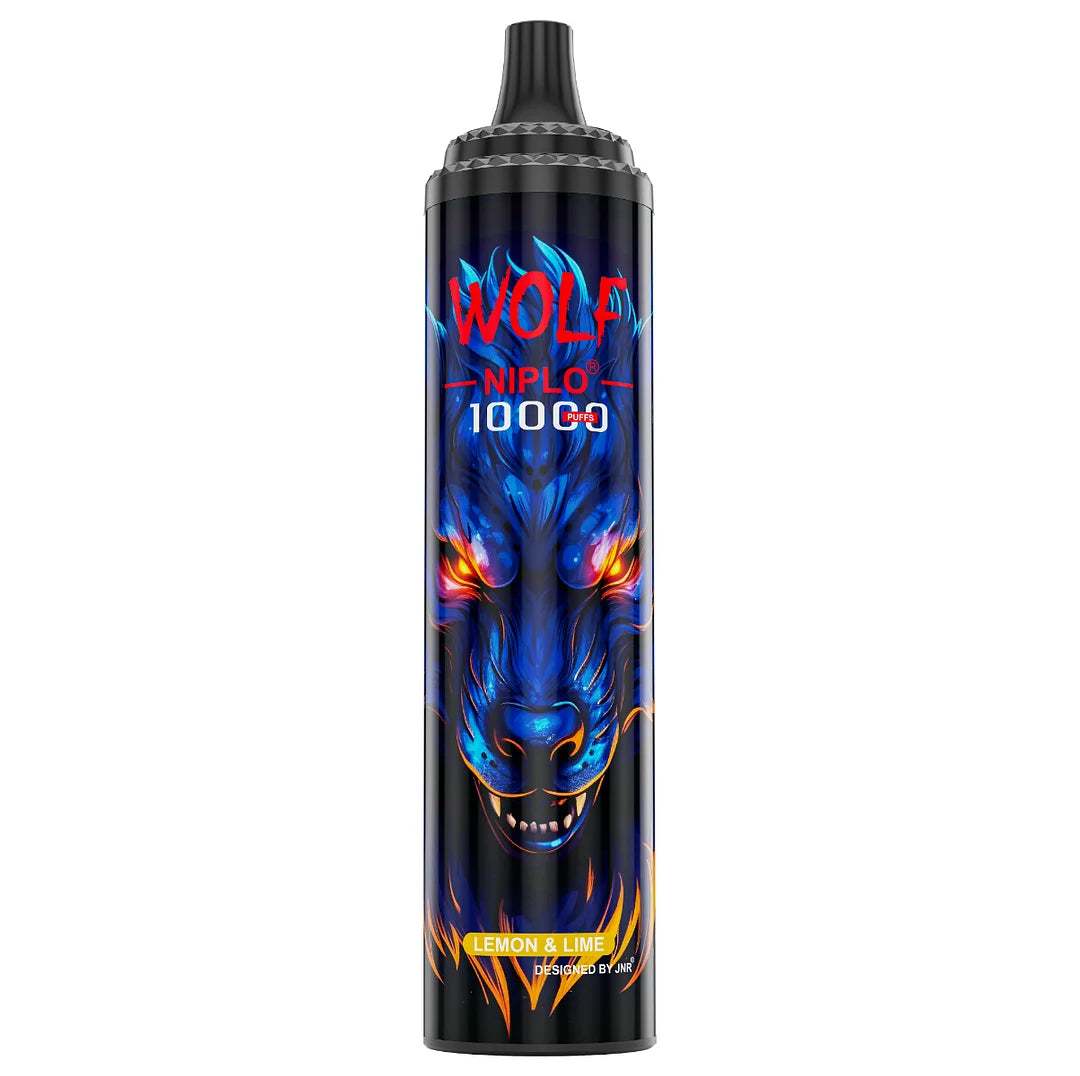 JNR Wolf Niplo  5% Disposable 10000 (Box of 10) 19 Flavors