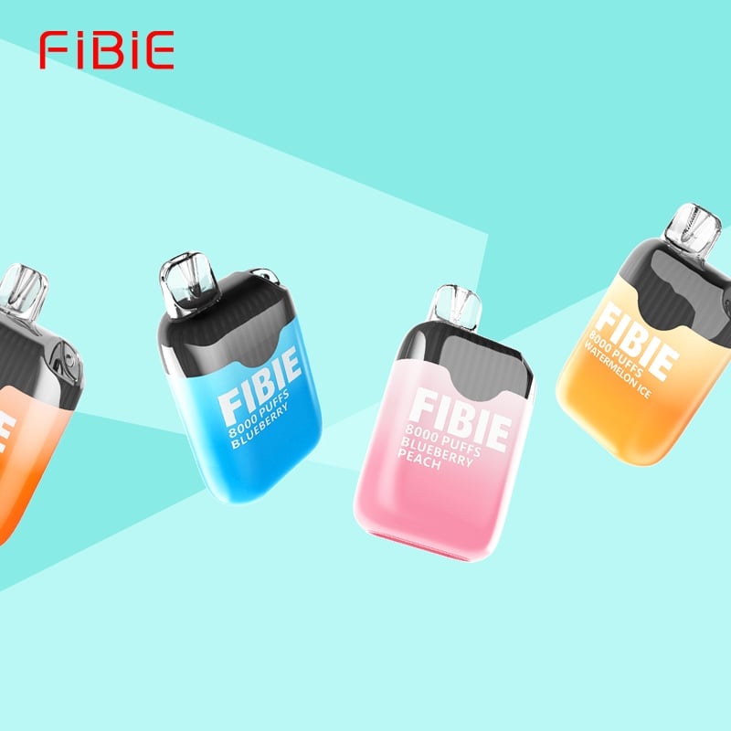 Strawberry--Ice-  FIBIE 8000 Puffs Disposable Vapor Wands(8000 PUFFS)