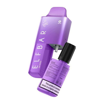 Elf Bar AF5000 puffs 5K Disposable Vape  10ml ,500 mAh