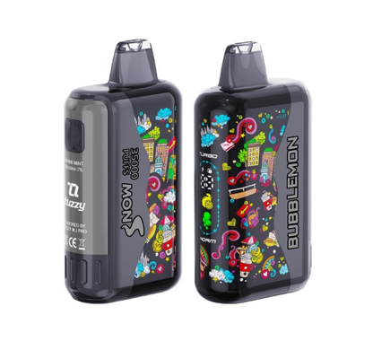 Bubblemon Graffiti Tuzzy 35K Disposable Vape 24ml 2% (35000 Puffs) Naturevapewholesale
