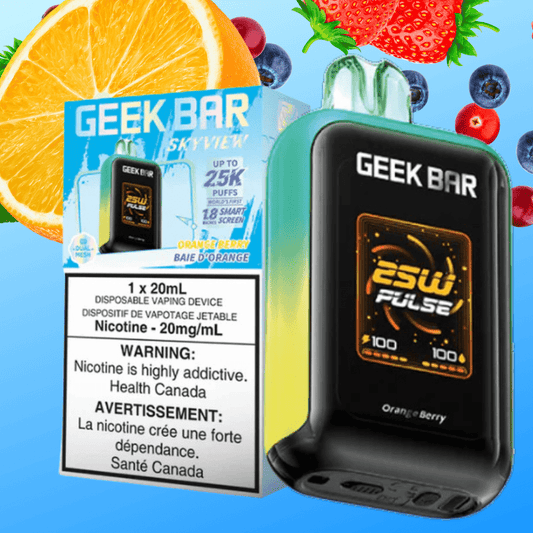 Geek Bar Skyview 25K Disposable Vape - Orange Berry