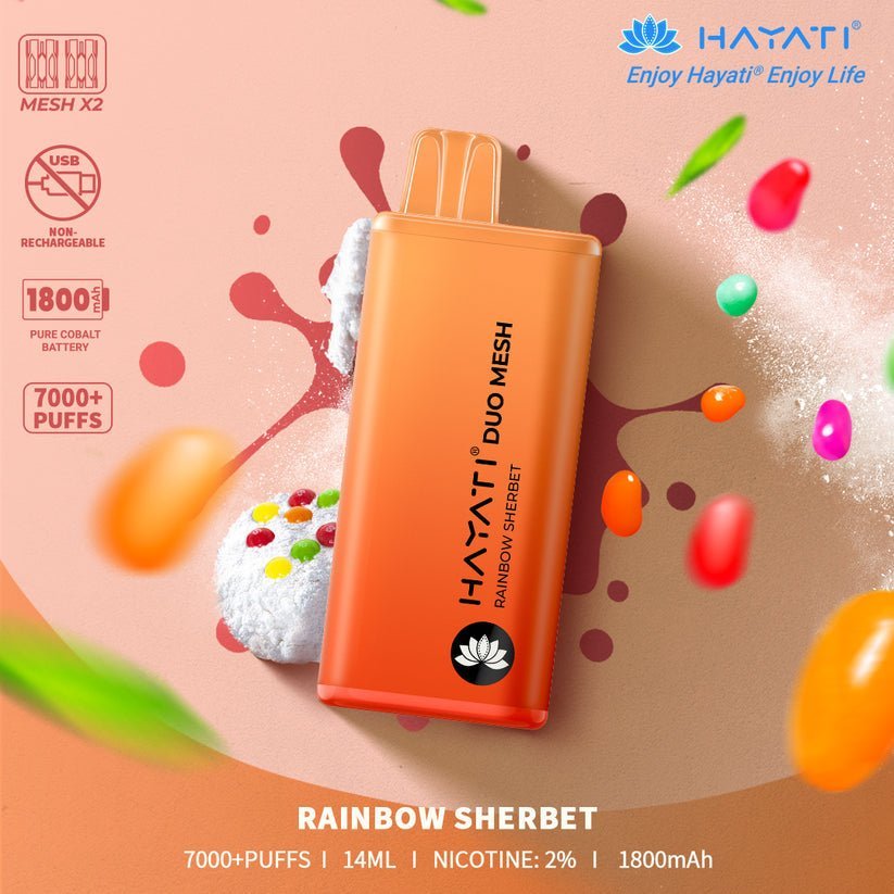Hayati Duo Mesh 7000 Puffs Disposable Vape